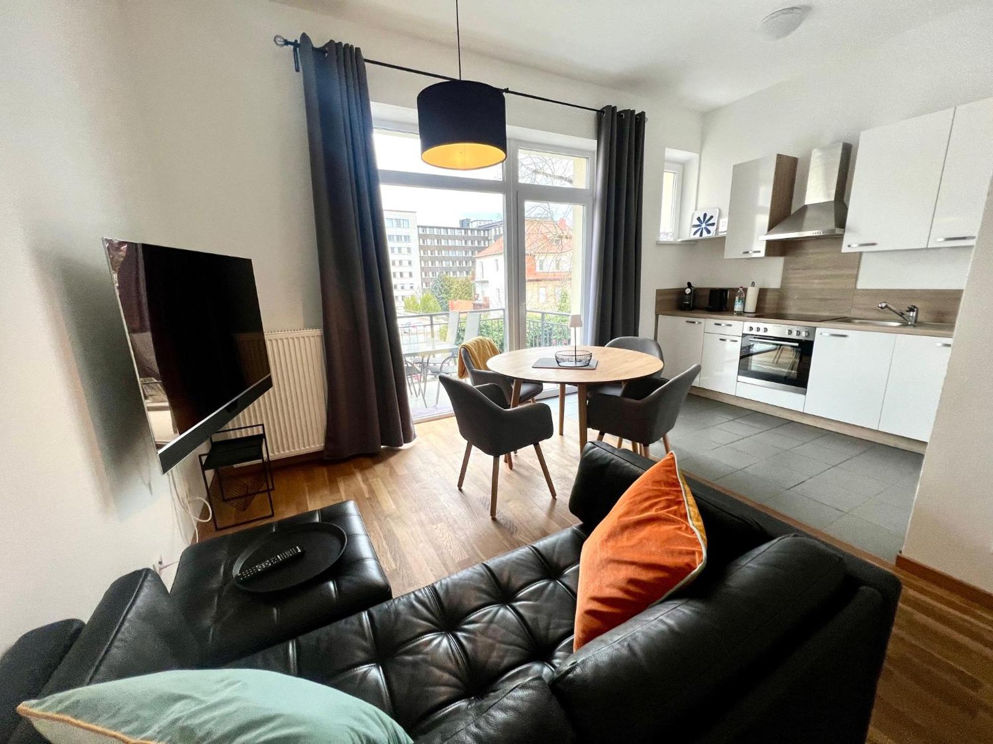 Cooles City-Appartment - Balkon Bayreuth Exterior photo